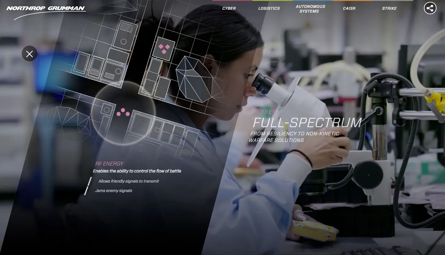 Northrop Grumman performance site