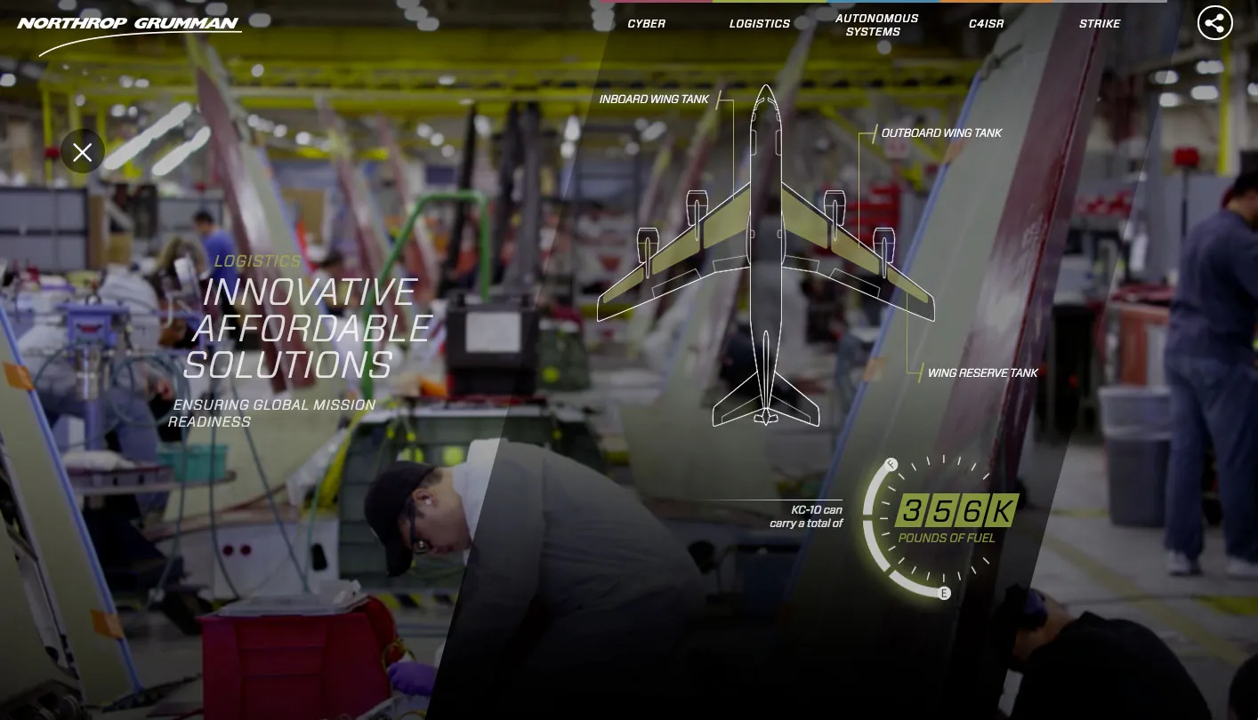Northrop Grumman performance site