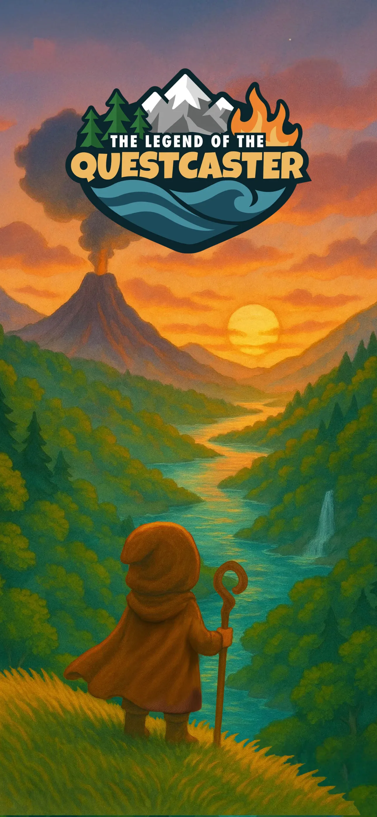 Questcaster app screen